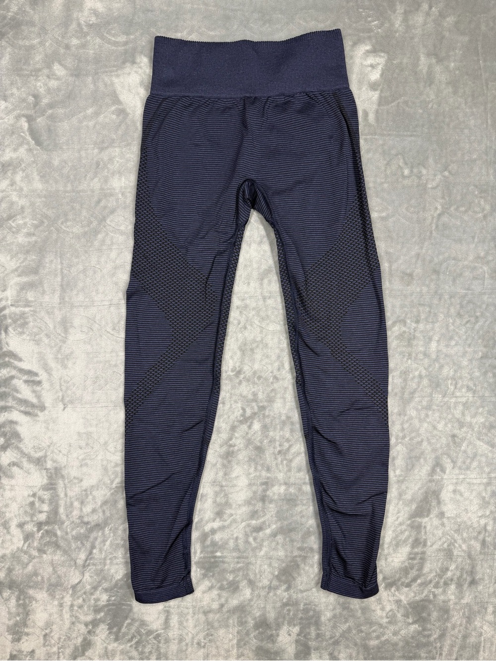 Gymshark Navy Vital Seamless High-Waisted Leggings